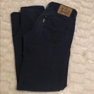 Men's Levi's Navy Blue Pants 29x32